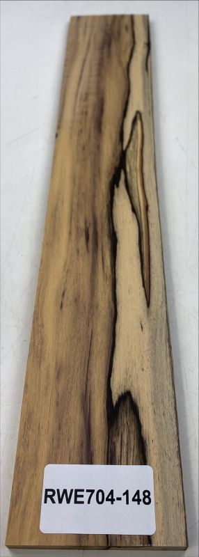 Griffbrett Weißes Ebenholz, 520x85x10mm, Einzelstück #148